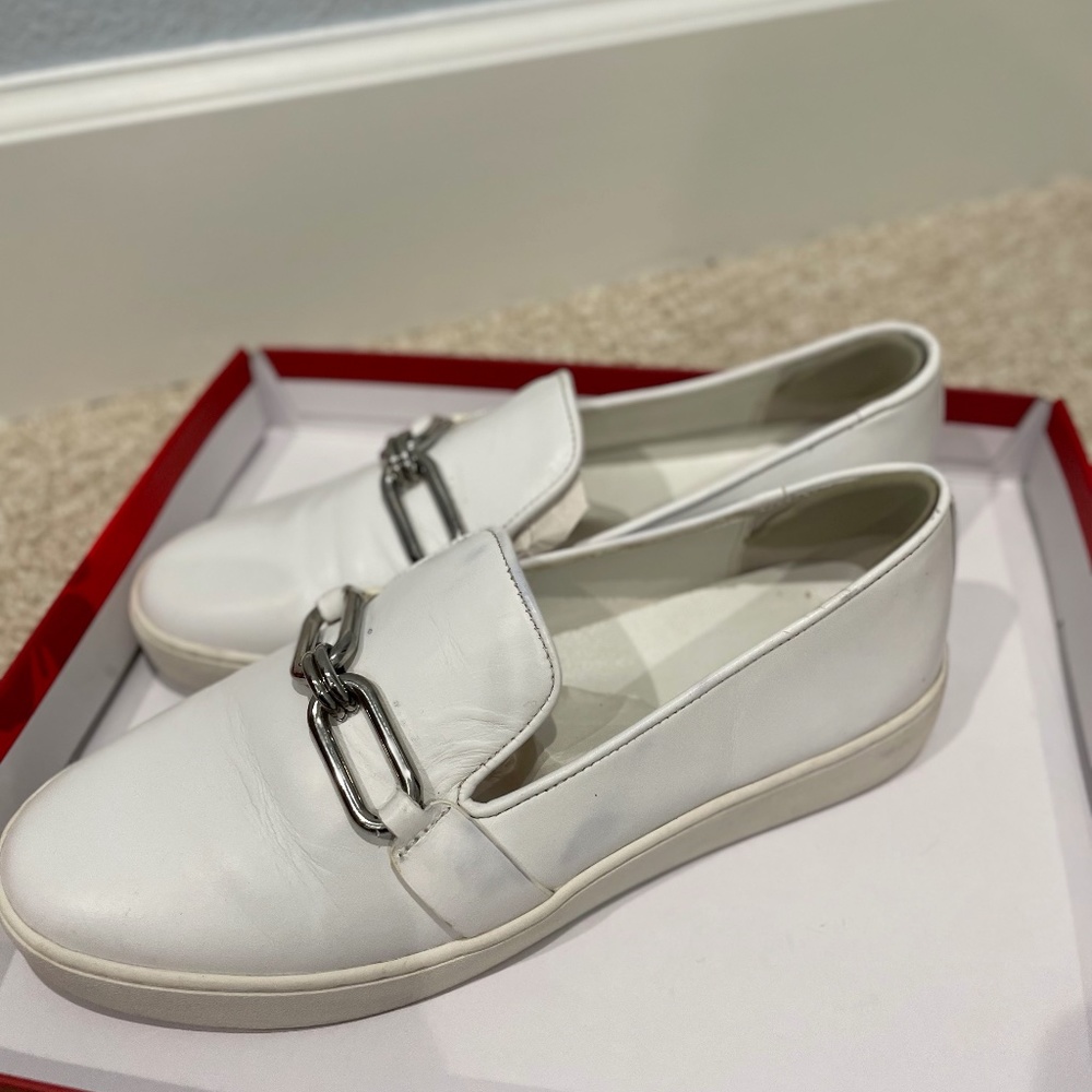 Michael kors white loafer